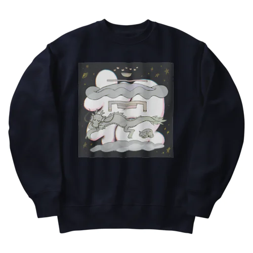 ね(オリジナルVer.) Heavyweight Crew Neck Sweatshirt