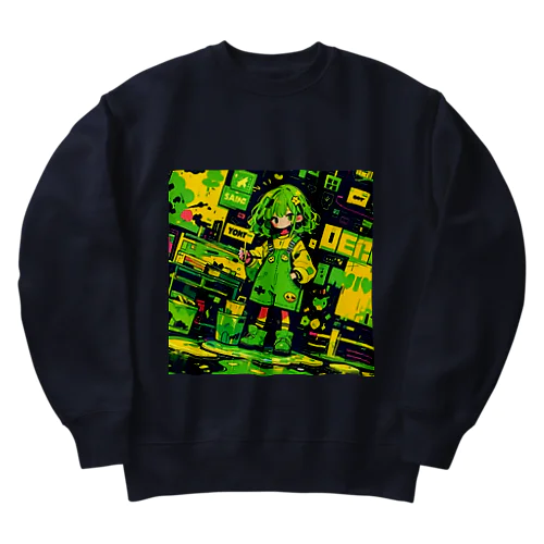 ペンキガール Heavyweight Crew Neck Sweatshirt