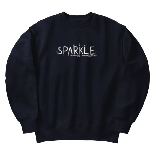 SPARKLE-ドロップス shiro Heavyweight Crew Neck Sweatshirt