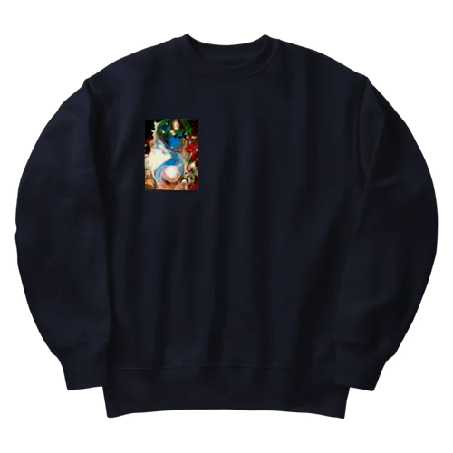 sound and voice 5 Heavyweight Crew Neck Sweatshirt