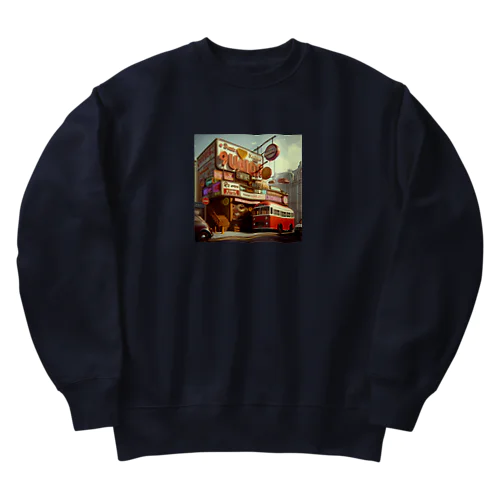 Time Travel Heavyweight Crew Neck Sweatshirt