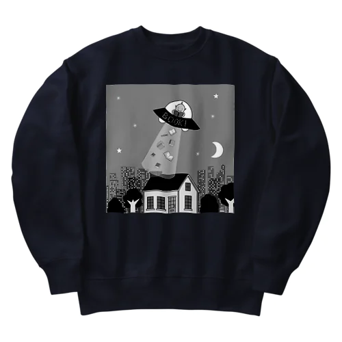 AILEAN IS COMING TO TOWN Heavyweight Crew Neck Sweatshirt