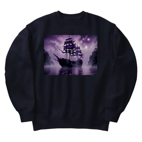 幽霊船 Heavyweight Crew Neck Sweatshirt