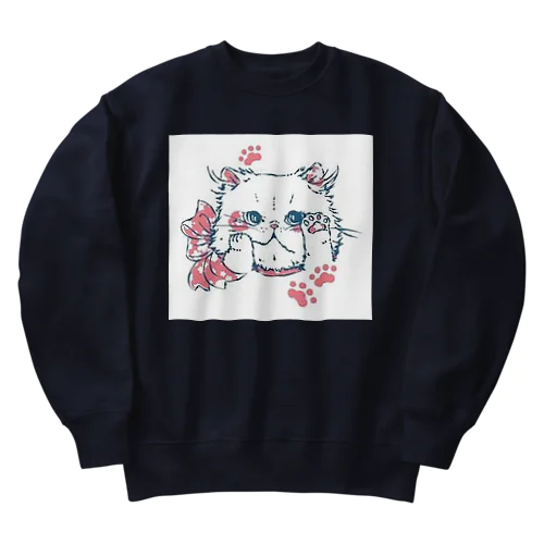 ふわっねっこっ Heavyweight Crew Neck Sweatshirt