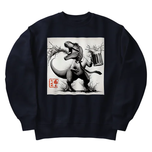 呑んだくれ！　 Heavyweight Crew Neck Sweatshirt