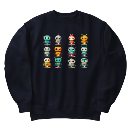 ロボット集合 Heavyweight Crew Neck Sweatshirt