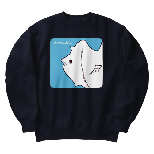 ゆるいおさかな Heavyweight Crew Neck Sweatshirt