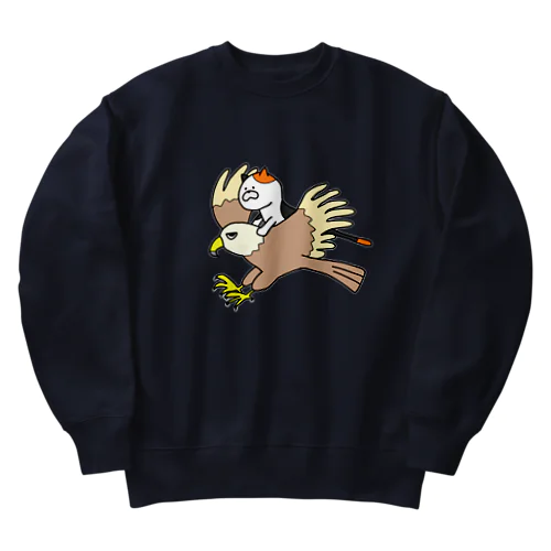 鷹　 Heavyweight Crew Neck Sweatshirt