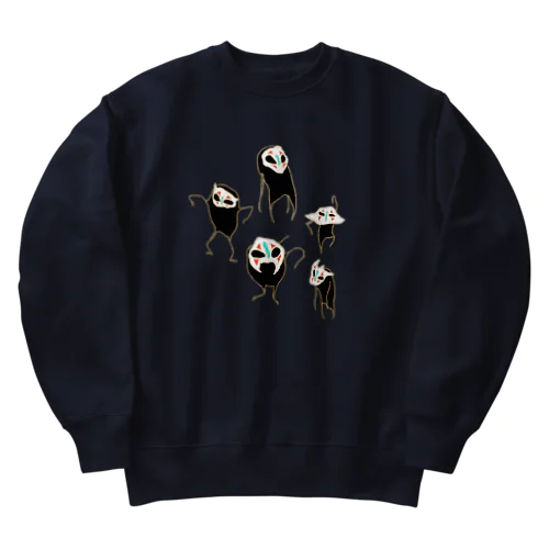 クイナ〜ｽﾞ Heavyweight Crew Neck Sweatshirt