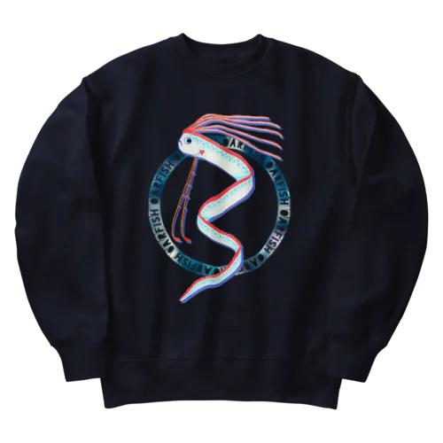 oarfish(リュウグウノツカイ)② Heavyweight Crew Neck Sweatshirt