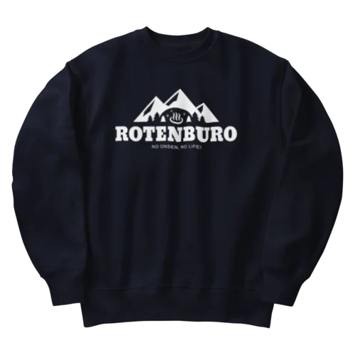 ROTENBURO（ホワイト） Heavyweight Crew Neck Sweatshirt
