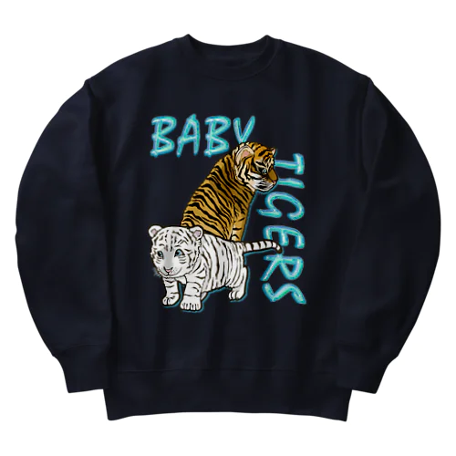 BABY TIGERS Heavyweight Crew Neck Sweatshirt