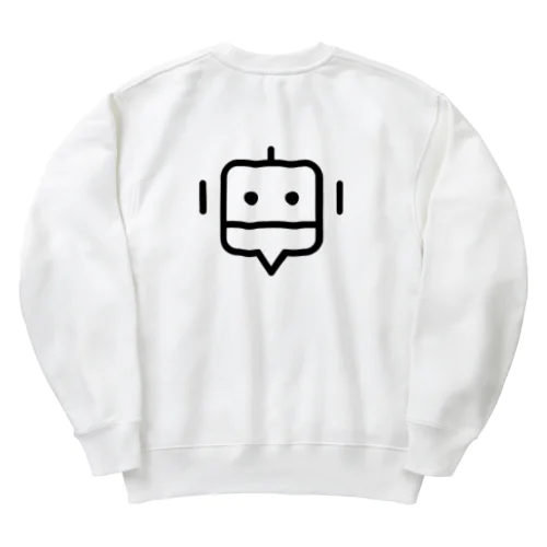 背面のみ Heavyweight Crew Neck Sweatshirt