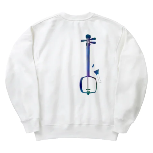 津軽三味線【極光】 Heavyweight Crew Neck Sweatshirt