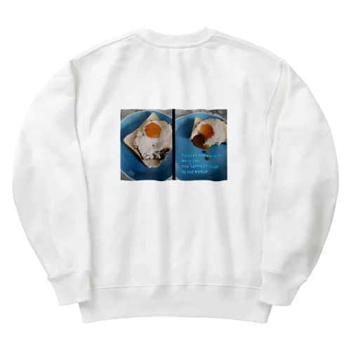 BREAKFAST WITH YOU Heavyweight Crew Neck Sweatshirt