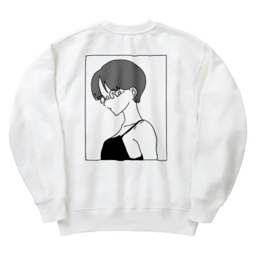 DaRa. （9月） Heavyweight Crew Neck Sweatshirt