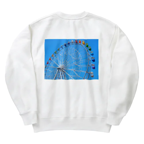 カラフル観覧車！ Heavyweight Crew Neck Sweatshirt