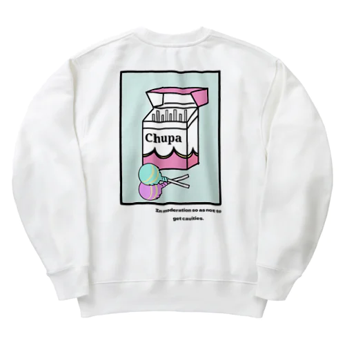 エモい人になりたい Heavyweight Crew Neck Sweatshirt