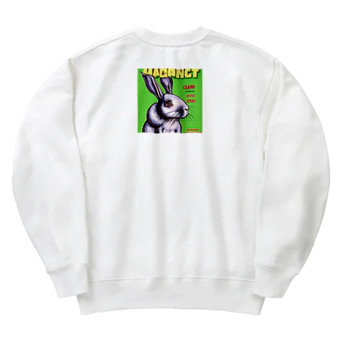 CRAZY Rabbit Heavyweight Crew Neck Sweatshirt