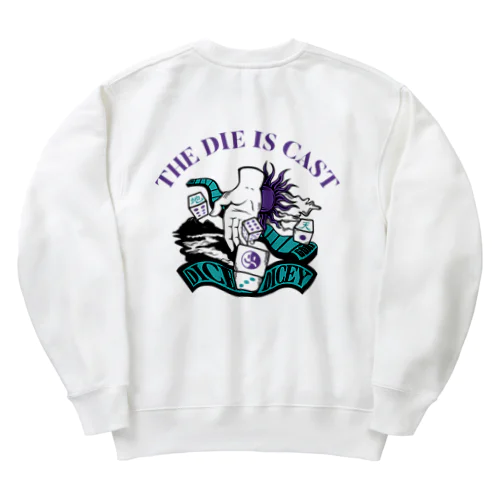 🎲THE DIE IS CAST🎲 Heavyweight Crew Neck Sweatshirt