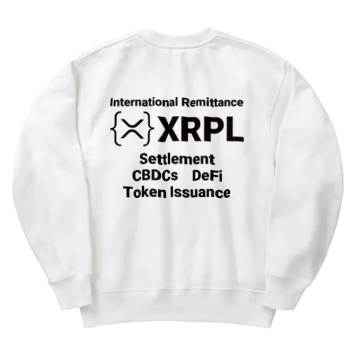 XRPL_1 Heavyweight Crew Neck Sweatshirt