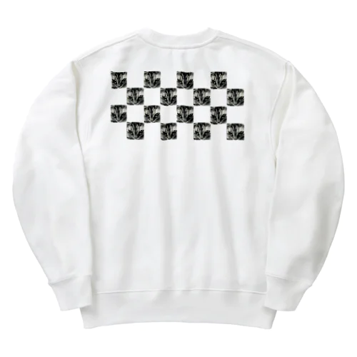 マロン知ってますか?ねこなんです。 Heavyweight Crew Neck Sweatshirt