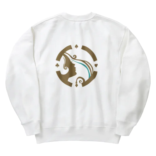 ヘビーウェイトスウェット/パーカー・ボアフリースJK（ライトカラー） Heavyweight Crew Neck Sweatshirt