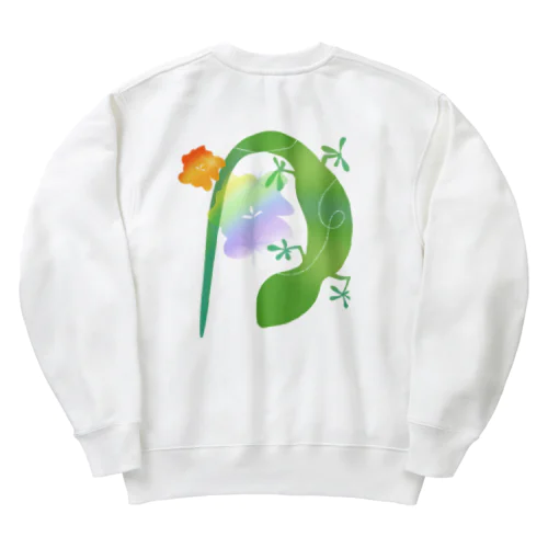 ヤモリ Heavyweight Crew Neck Sweatshirt