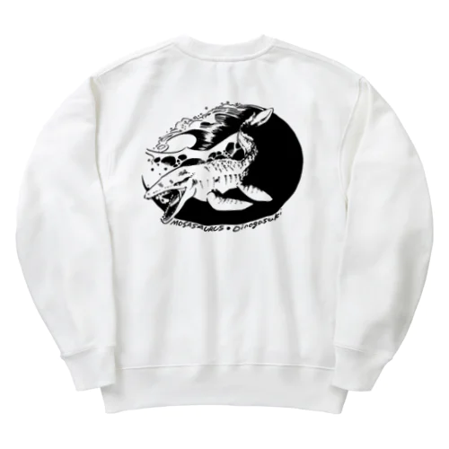 Mosasaurus Heavyweight Crew Neck Sweatshirt