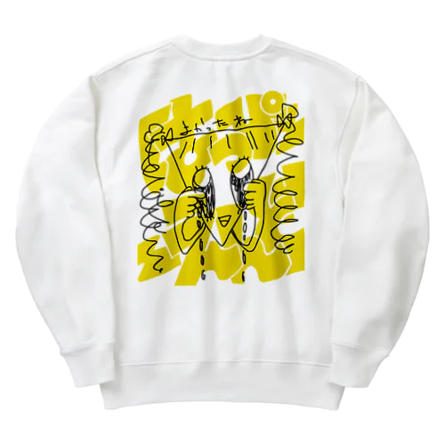 はっぴ〜えんど　限界ちゃん Heavyweight Crew Neck Sweatshirt