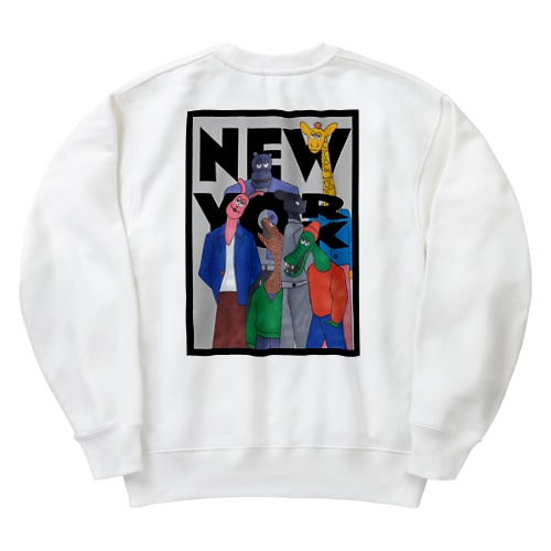 NEWYORK Heavyweight Crew Neck Sweatshirt