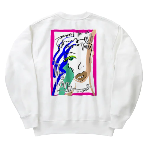 #meltmyheart Heavyweight Crew Neck Sweatshirt