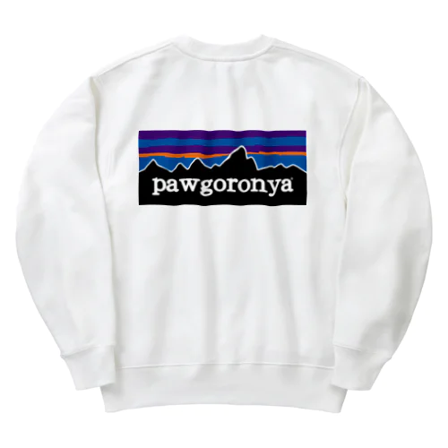 ぱうごろにゃー Heavyweight Crew Neck Sweatshirt