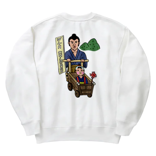 子連れ… Heavyweight Crew Neck Sweatshirt