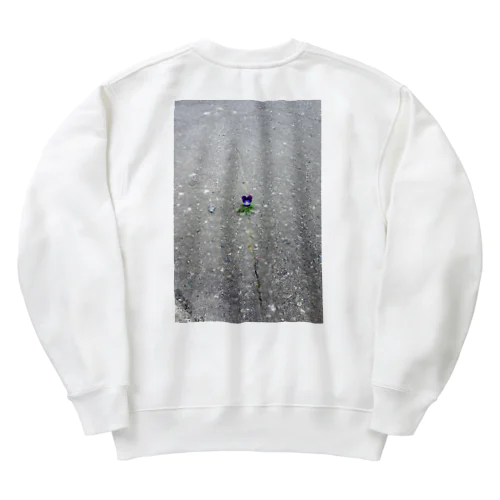 小さな花は強い Heavyweight Crew Neck Sweatshirt