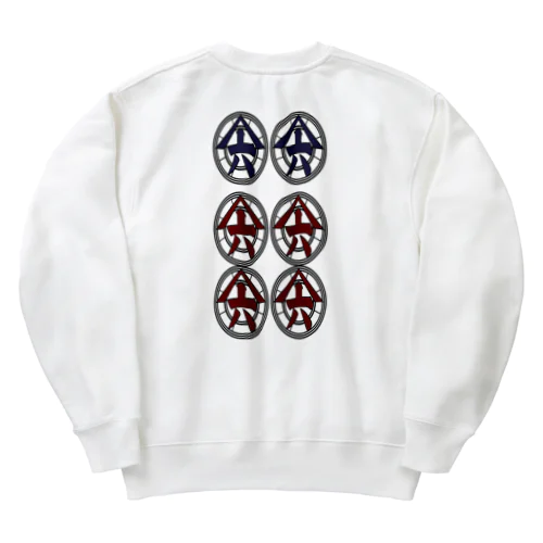 6筒 Heavyweight Crew Neck Sweatshirt