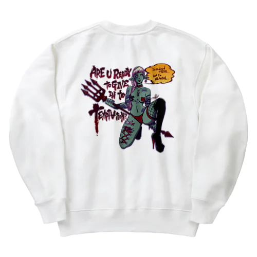 TEMPTATION Heavyweight Crew Neck Sweatshirt