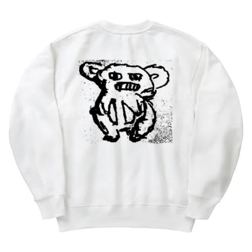 黒いやつ Heavyweight Crew Neck Sweatshirt