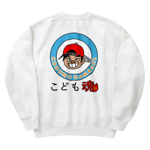 こども魂・KODOMODAMASHI Heavyweight Crew Neck Sweatshirt