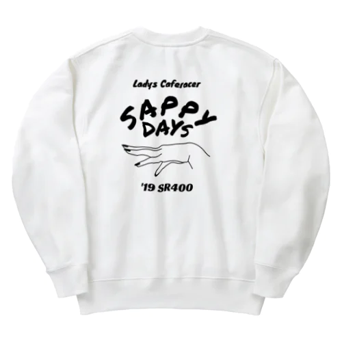 Sappy Days Heavyweight Crew Neck Sweatshirt