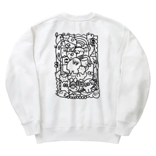 アサネボウ・ザ・ワールド Heavyweight Crew Neck Sweatshirt