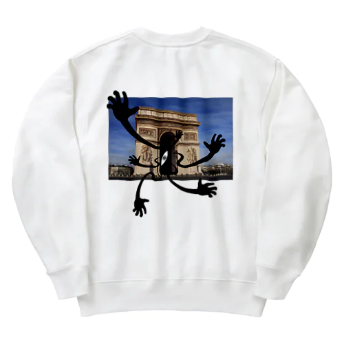 ART×名建築 凱旋門 Heavyweight Crew Neck Sweatshirt