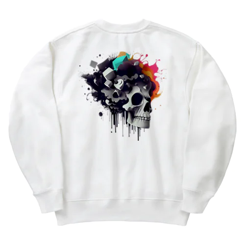 八王子市在住アフル君 Heavyweight Crew Neck Sweatshirt