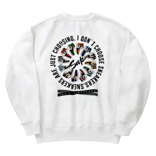 Snp×9ine SneakersCircle Heavyweight Crew Neck Sweatshirt