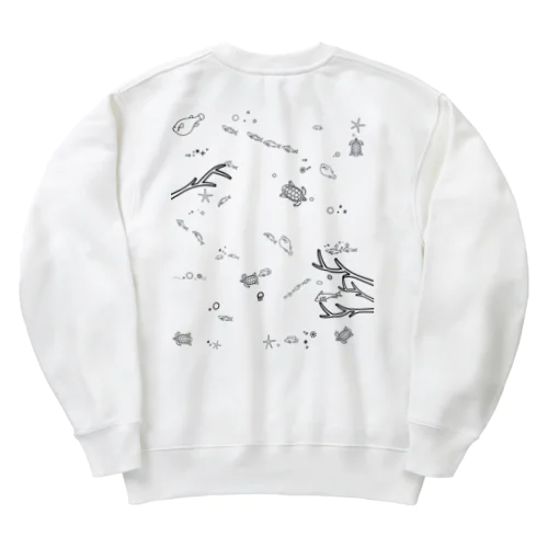 顔文字シリーズ Heavyweight Crew Neck Sweatshirt