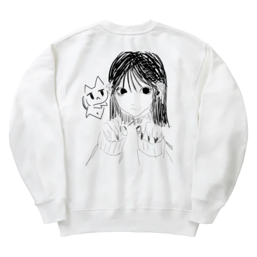 ネイルチップ女 Heavyweight Crew Neck Sweatshirt