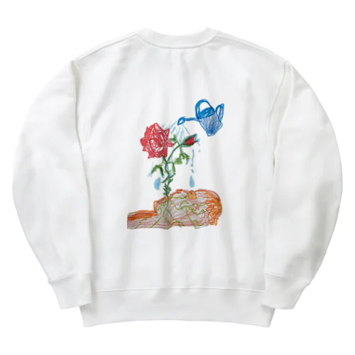 flower of life Heavyweight Crew Neck Sweatshirt