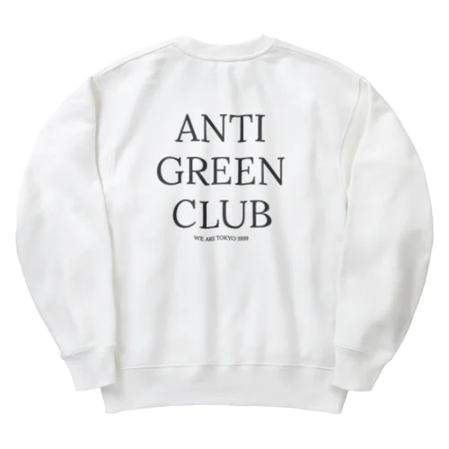 ANTI GREEN CLUB TOKYO Heavyweight Crew Neck Sweatshirt