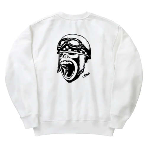 (バックプリント)LUCHA058 Heavyweight Crew Neck Sweatshirt