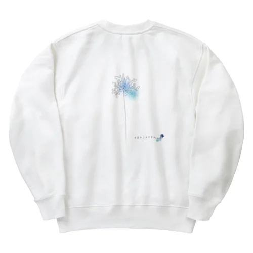 agapanthus Heavyweight Crew Neck Sweatshirt